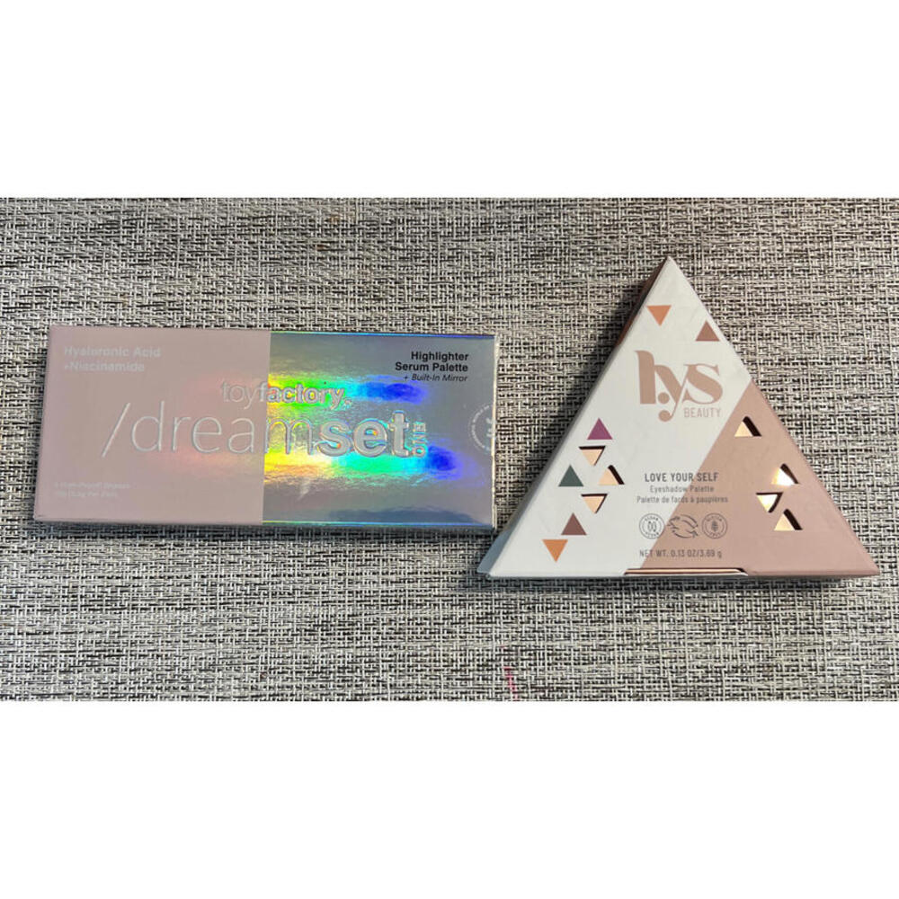LYS Beauty Eyeshadow Palette & Toy Factory Dreamset Highlighter Serum Palette A4